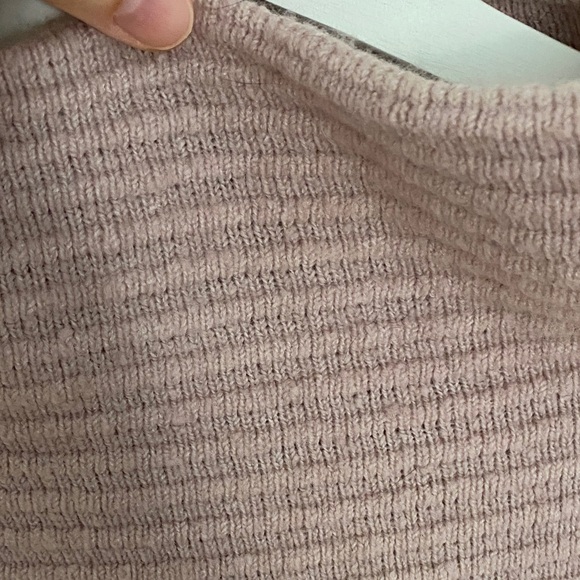 Madewell Dusty Lavender Purple Cowl Neck Sweater - Picture 4 of 10